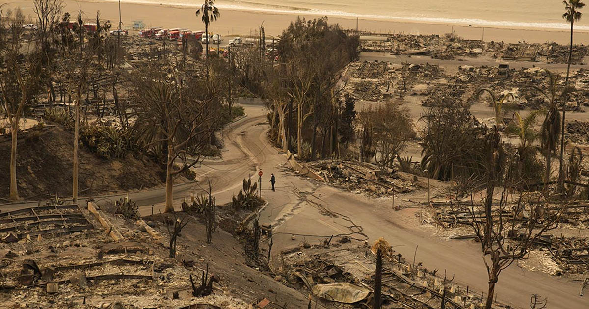 fire aftermath